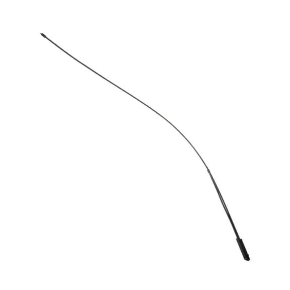 CarLights360 For BMW X1 2012 2013 2014 2015 Hood Release Cable | Front | Steel Material | 1.3 Millimeters Diameter | Replacement For 51237060552, 51237184432