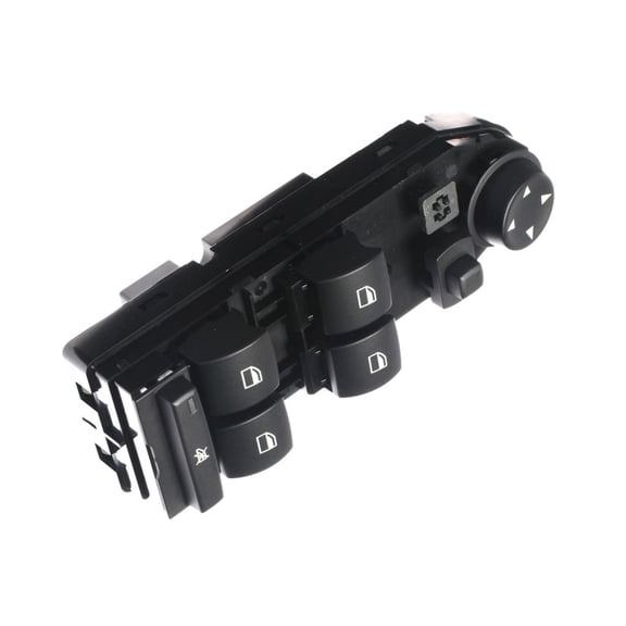 CarLights360 For BMW X3 2004-2010 Window Switch | Pin Male Terminal | Female Connector | Power Window Switch Functions | 4 Terminal | Replacement For 61313413430, 61313414354