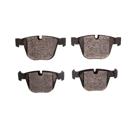 CarLights360 For BMW X6 2008-2019 Disc Brake Pads | Low Metallic Friction Material | Electronic Pad Wear Sensor | 67.8 Millimeters / 2.67 Inches Inner Height | 139.7 Millimeters/5.5 Inches Inner Widt