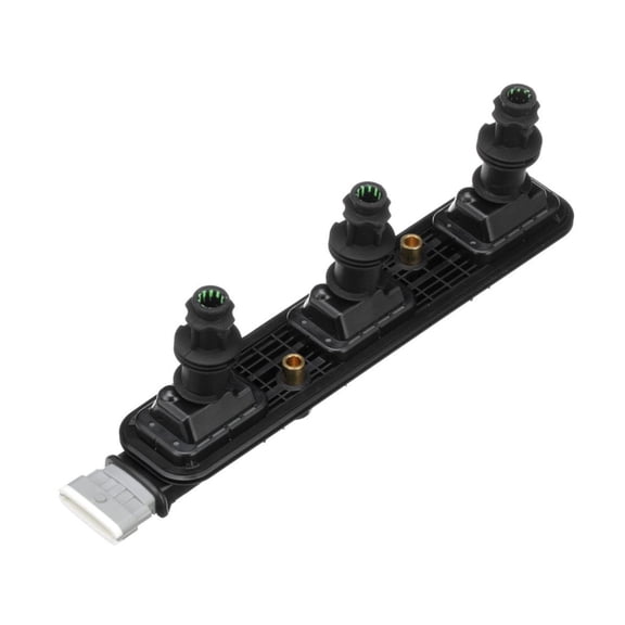 CarLights360 For Cadillac Catera 1999 2000 2001 Ignition Coil | Black | Pack Ignition | Blade Terminal | Bolt On Attachment Method | 1 Female Connector | Replacement For 9118115, 90584337
