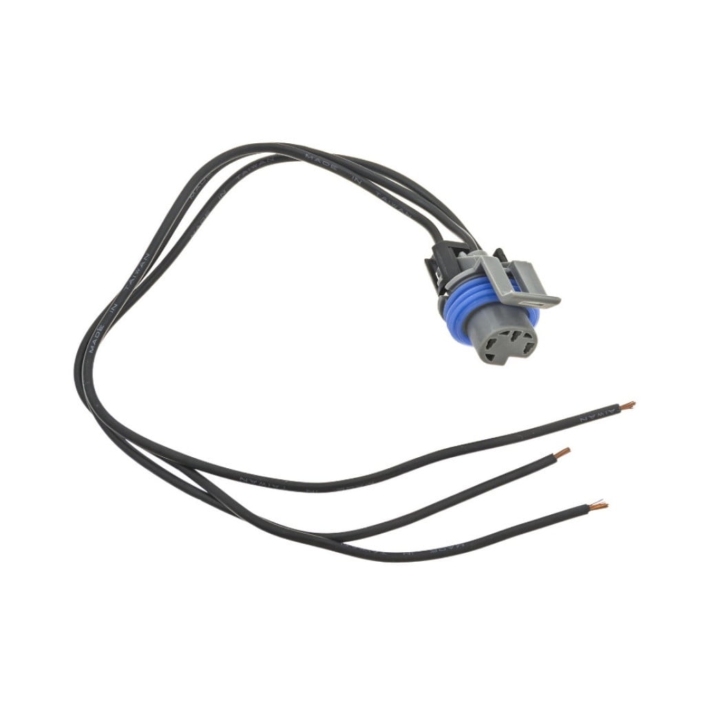 CarLights360 For Cadillac DeVille 1999 Electrical Connector | Plastic | Metal Contact Terminal | Blade Terminal | Push On Attachment Method | 1 Male Connector