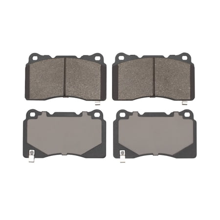 CarLights360 For Cadillac STS 2006 07 08 09 10 2011 Disc Brake Pad Set | Mechanical Pad Wear Sensor | 77.2 Millimeters / 3.04 Inches Inner Height | 131.8 Millimeters / 5.19 Inches Inner Width