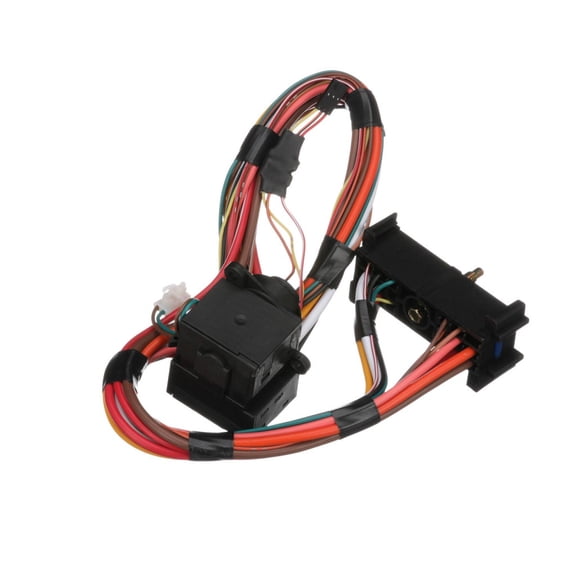 CarLights360 For Chevy Astro 1999 Ignition Starter Switch | Plastic | Black | Blade Terminal | Bolt On Attachment Method | Rectangular Connector | Column Mounting Location | Replacement For 26075234