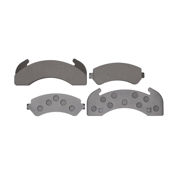 CarLights360 For Chevy C6500 Kodiak 1997 98 99 00 01 2002 Disc Brake Pads | Semi Metallic Friction Material | 80 Millimeters / 3.15 Inches Inner Height | 205 Millimeters / 8.07 Inches Inner Width