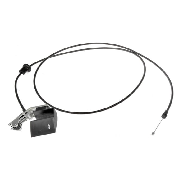 CarLights360 For Chevy Caprice/Impala 1994 1995 1996 Hood Release Cable | Steel Material | Ball/Cylinder End 1 Type | With Latch | Replacement For 10161931, 10259265