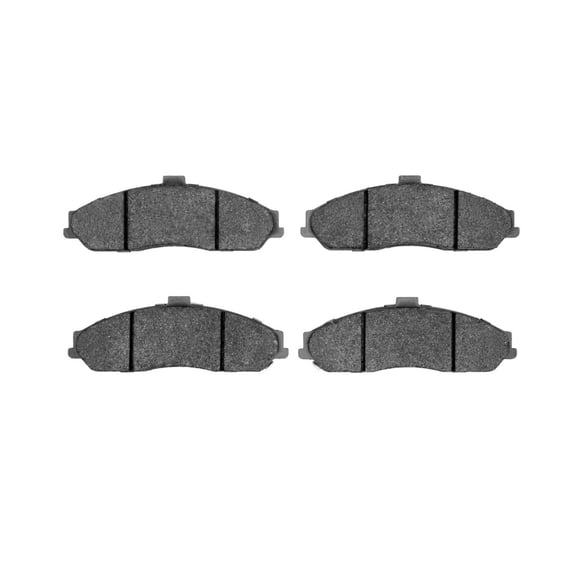 CarLights360 For Chevy Corvette 2005 06 07 08 2009 Disc Brake Pad Set | Mechanical Pad Wear Sensor | 63 Millimeters / 2.48 Inches Inner Height | 166.6 Millimeters / 6.56 Inches Inner Width