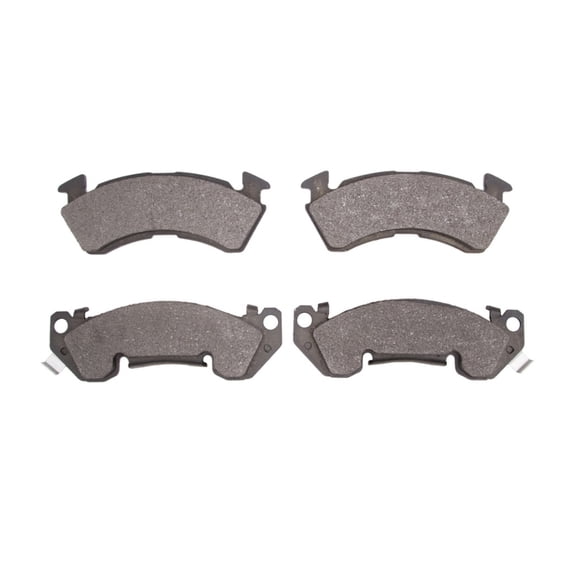 CarLights360 For Chevy Impala 1994 1995 1996 Disc Brake Pads | Semi Metallic Friction | Mechanical Pad Wear Sensor Type | 15.7 Millimeters / 0.62 Inches Inner Overall Thickness