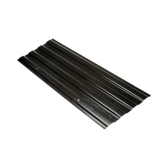 CarLights360 For Chevy Silverado 1500 2004-2014 Truck Bed Floor Patch Panel | Steel | Black | Weld On Mounting | 0.5 Inches Depth | 20 Ga. Thickness | Replacement For 15214277, 15214280