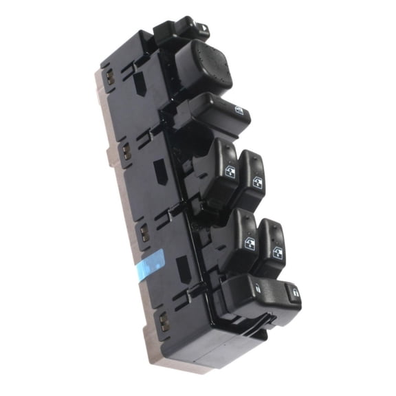 CarLights360 For Chevy Silverado 1500 Classic/2500 2007 Power Window Switch | Plastic | Black | Push On | Rectangular | Blade & Pin Terminal | Female Connector | Replacement For 10398565, 15109668