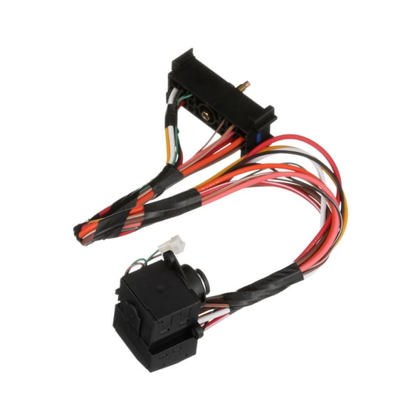CarLights360 For Chevy Silverado 1995 1996 1997 Ignition Starter Switch | Plastic | Black | Blade Terminal | Bolt On Attachment Method | Rectangular Connector | Column Mounting Location 26036311, IS1