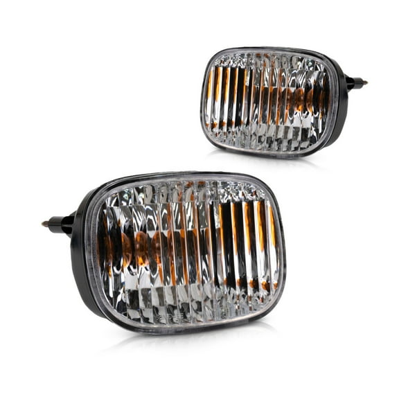 CarLights360: For Chevy Uplander Front Signal/Corner Light 2005 06 07 08 2009 Pair Driver and Passenger Side w/ Bulbs DOT Certified Replaces GM2562100 + GM2563100