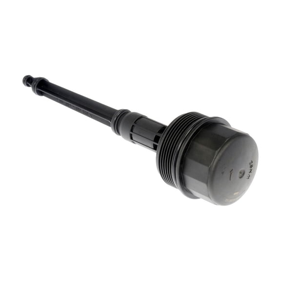 CarLights360 For Chrysler Crossfire 2004 05 06 07 2008 Engine Oil Filter Cover | Black Housing | Plastic/Rubber Material | Natural Finish | Replacement For 1121800710, 112180071064