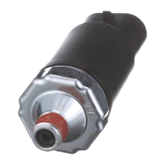 CarLights360 For Chrysler LeBaron 1990 1991 Pressure Gauge Switch | Plastic | Chrome | Black | Socket Connector | Solid Pins Terminal | Female Connector | Oval, Rectangle Connector | For 4741351