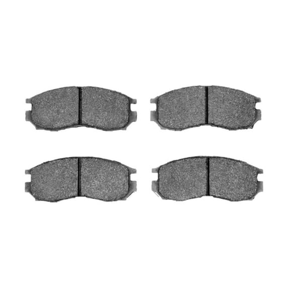 CarLights360 For Dodge Avenger 1995 96 97 98 99 2000 Disc Brake Pads | Ceramic Friction | Mechanical Pad Wear Sensor | 52.1 Millimeters/2.05 In. Inner Height | 127.8 Millimeters/5.03 In. Inner Width