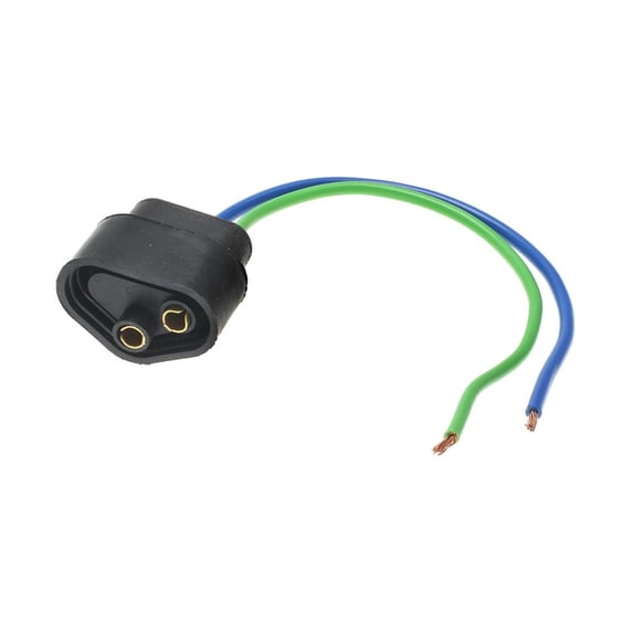 CarLights360 For Dodge D150/W150/Ramcharger 1990 1991 1992 Voltage Regulator Connector | Pin Terminal | Push On Attachment Method | 1 Male Connector | 1 Female Terminal