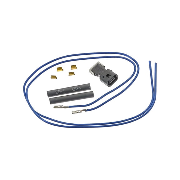 CarLights360 For Dodge Dakota 1992-2003 Engine Coolant Temperature Sensor Connector | Plastic | Metal Contact Terminal Material | Blade Terminal | Push On Attachment Method | Oval | 1 Male Connector