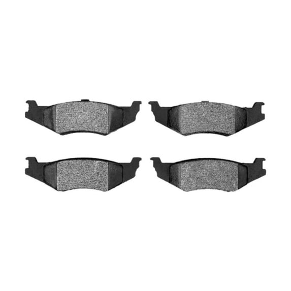 CarLights360 For Dodge Intrepid 1993-2004 Disc Brake Pads | Semi Metallic Friction Material | 42.2 Millimeters / 1.66 Inches Inner Height | 133.3 Millimeters / 5.25 Inches Inner Width