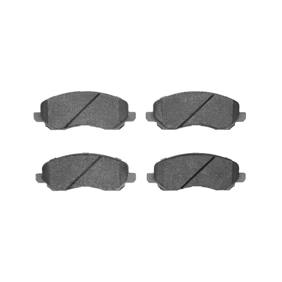 CarLights360 For Dodge Stratus 2001 02 03 04 2005 Disc Brake Pads | Low Metallic Friction Material | 55 Millimeters / 2.17 Inches Inner Height | 144.8 Millimeters / 5.7 Inches Inner Width
