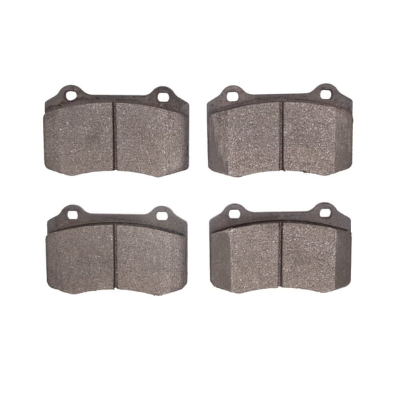 CarLights360 For Dodge Viper 1992-2002 Disc Brake Pads | Low Metallic Friction Material | 69 Millimeters / 2.72 Inches Inner Height | 109.7 Millimeters / 4.32 Inches Inner Width