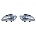 thumbnail image 1 of CarLights360: For 2000 2001 2002 Hyundai Accent Fog Light Driver and Passenger Side Pair W/ Bulbs For HY2592111 HY2593111, 1 of 4
