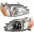 thumbnail image 1 of CarLights360: For 2000 2001 2002 Toyota Echo Headlight Assembly Driver and Passenger Side DOT Certified w/Bulbs | TO2502134 TO2503134, 1 of 4