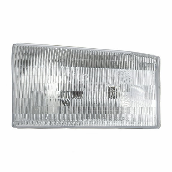 CarLights360: For 2000 2001 Ford Excursion Headlight Assembly Driver Side CAPA Certified Composite w/Bulbs For FO2502147