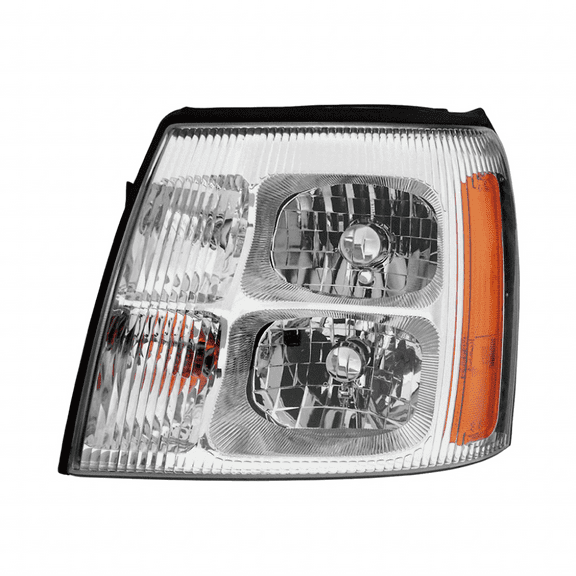 CarLights360: For 2002 Cadillac Escalade Headlight Assembly Driver Side w/ Bulbs DOT Certified For GM2502232