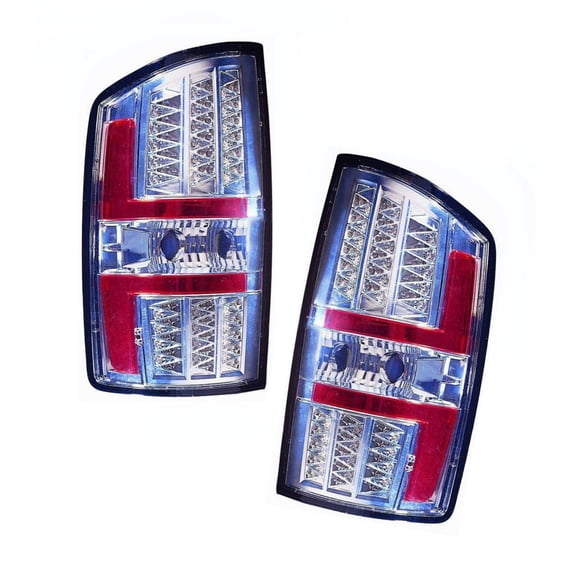 CarLights360: For 2003 2004 2005 Dodge Ram 3500 Tail Light Assembly LED Replacement for CH2811138