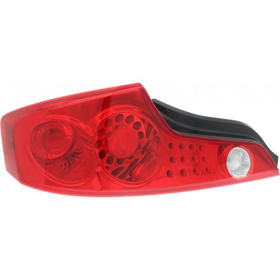 CarLights360: For 2003 2004 2005 Infiniti G35 Tail Light Assembly Driver Side LED w/Bulbs DOT Certified For IN2800114