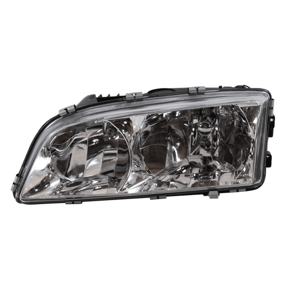 CarLights360: For 2003 2004 Volvo C70 Headlight Assembly Driver Side w/ Bulbs - Replacement for VO2502115