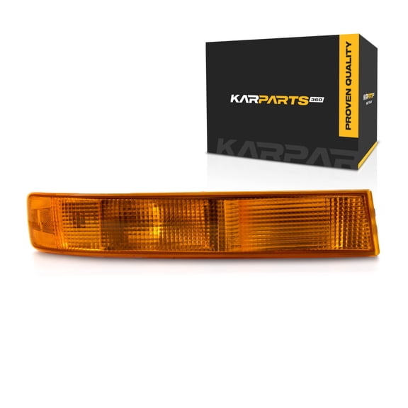 CarLights360: For 2003-2018 Chevy Express 2500 Front Signal/Corner Light Assembly Passenger Side w/Bulbs-DOT Certified Replacement for GM2521188