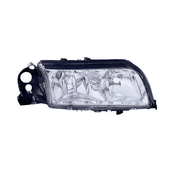 CarLights360: For 2003 Volvo S80 Headlight Assembly Passenger Side w/Bulbs Black Housing For VO2503116