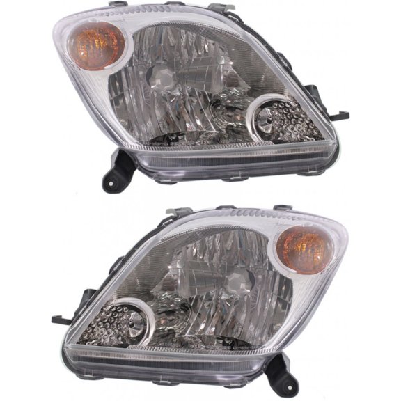 CarLights360: For 2004 2005 Scion xA Headlight Pair Driver and Passenger Side For SC2518102 SC2519102