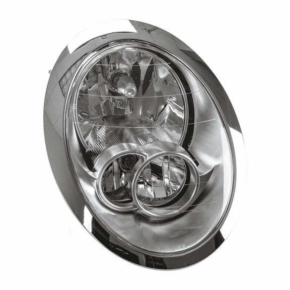 CarLights360: For 2005 06 07 2008 Mini Cooper Headlight Assembly Passenger Side w/ Bulbs - Replacement for MC2503102 | 63127198734, 63126936798