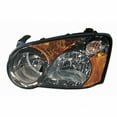 thumbnail image 1 of CarLights360: For 2005 Subaru Impreza Headlight Assembly Driver Side w/ Bulbs Black Housing - For SU2502120, 1 of 4