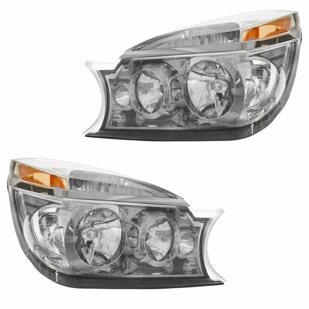 2002-2007 Headlight Set Pair Of DTMOTO Replacement Headlights For
