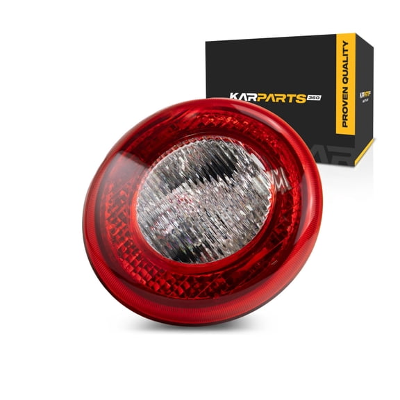 CarLights360: For 2006-2011 Chevy HHR Tail Light Inner Driver Side w/Bulbs | CAPA Certified For GM2882107