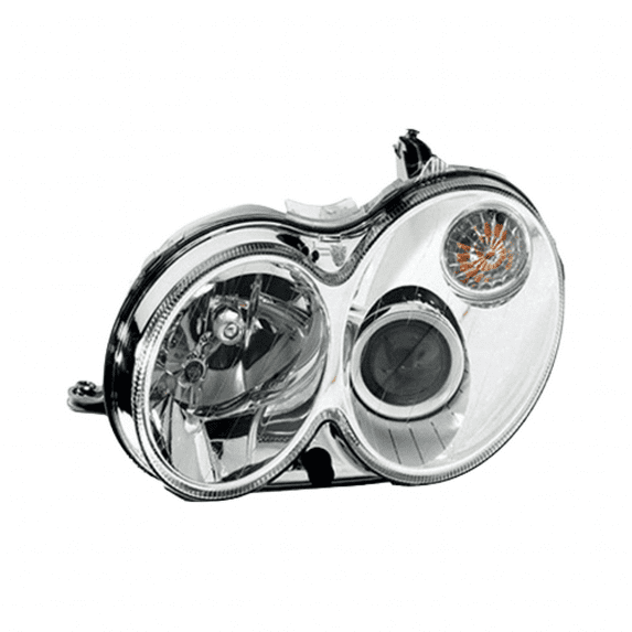 CarLights360: For 2007 2008 2009 MERCEDES-BENZ CLK550 Head Light Assembly Driver HID Type Replacement for MB2518102 | 2098204161 | 2098203661