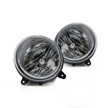 CarLights360: For 2007-2017 Jeep Patriot Headlight Assembly Driver and Passenger Side DOT Certified w/Bulbs-Replaces CH2502176 CH2503176