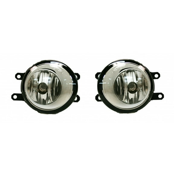 CarLights360: For 2008 09 10 2011 Scion axe Fog Light Assembly Driver and Passenger Side Pair w/ Bulbs DOT Certified - Replaces SC2592100, SC2593100