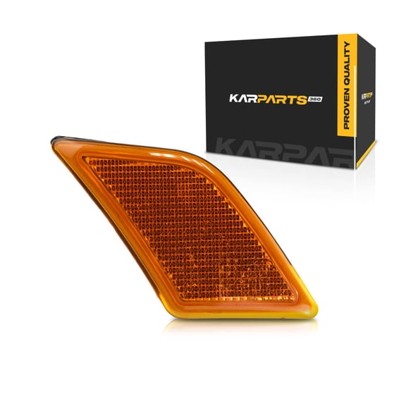 CarLights360: For 2008 2009 2010 2011 Mercedes-Benz C300 Side Marker Light Assembly Passenger Side | CAPA Certified | Replacement for MB2555100