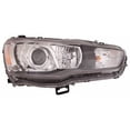 thumbnail image 1 of CarLights360: For 2008 - 2015 MITSUBISHI LANCER Headlight Assembly Passenger Side HID Type Black Housing - Replacement for MI2503148 | 8301C364, 8301B074, 1 of 4
