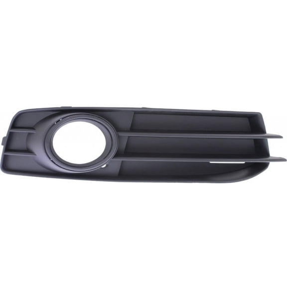 CarLights360: For 2009 10 11 12 2013 Audi A3 Fog Light Bezel Bracket Passenger Side Black Housing For AU1039113