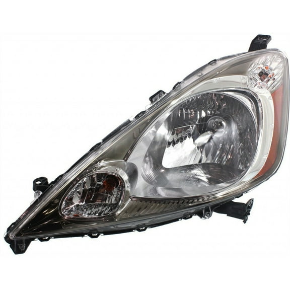 CarLights360: For 2009 2010 2011 Honda Fit Headlight Assembly Driver Side w/ Bulbs DOT Certified For HO2502137