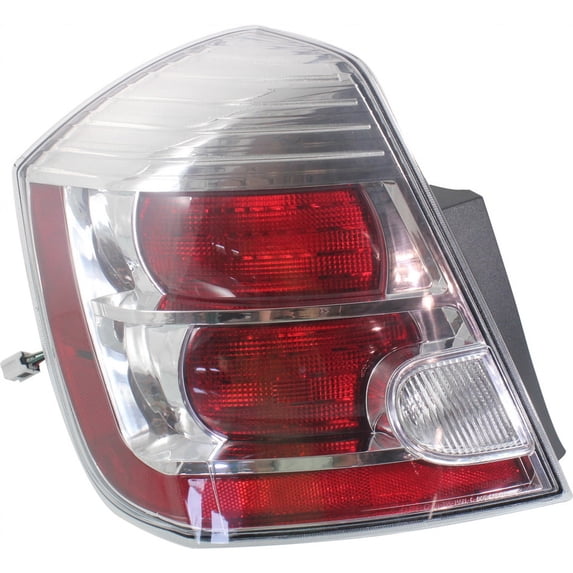 CarLights360: For 2010 2011 2012 Nissan Sentra Tail Light Assembly Driver Side w/Bulbs CAPA Certified For NI2800187