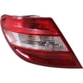 thumbnail image 1 of CarLights360: For 2010 2011 Mercedes-Benz C250 Tail Light Assembly Driver Side w/Bulbs DOT Certified For MB2800129 | 204 906 83 02, 1 of 4