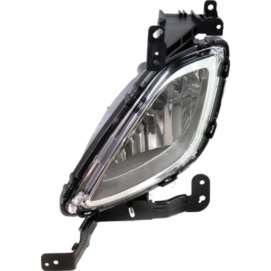 CarLights360 Driver Side Fog Light Assembly For Honda Pilot 2009-2011 - DOT Certified Replacement