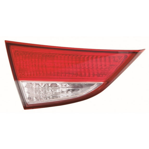 CarLights360: For 2011 2012 2013 Hyundai Elantra Tail Light Inner Driver Side w/Bulbs For HY2802116