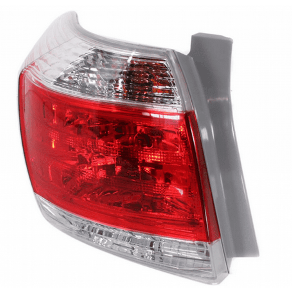 CarLights360: For 2011 2012 Toyota Highlander Tail Light Assembly Driver Side w/Bulbs DOT Certified For TO2800185