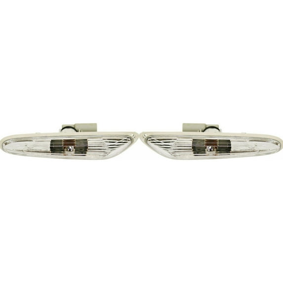 CarLights360: For 2012 2013 2014 2015 BMW X1 Side Repeater Light Assembly Driver and Passenger Side Pair | CAPA Certified | Replaces BM2570117